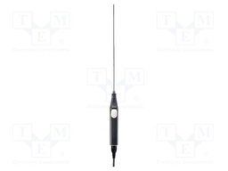 Probe: PT100-type temperature; -80÷300°C; 4mm; <60s