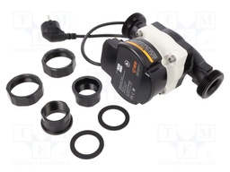 Type of pump: circulator; AMG; 230VAC; IP44; Temp: 0÷40°C; 95%; 50Hz