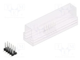 Connector: pin strips; pin header; male; PIN: 10; 2.54mm; SMT; 2x5
