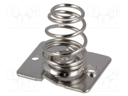 Spring contact; Mounting: screw; Size: AA,R6; Batt.no: 1