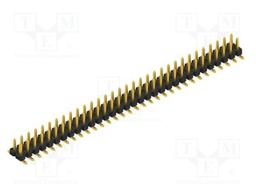 Connector: pin strips; pin header; male; PIN: 64; 2.54mm; SMT; 2x32