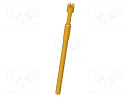Test needle; Operational spring compression: 4mm; 5A; Ø: 2.3mm