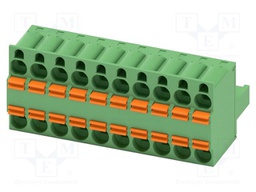 PCB connector, nominal cross section: 2.5 mm?, color: green,
