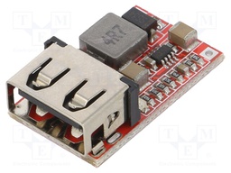 Converter: step down; Uout: 5V; Uin: 6÷24V; 3A; 94%; 26.4x15mm