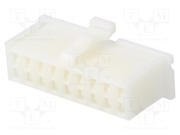 Connector: wire-board; MDF6; plug; female; w/o contacts; PIN: 18