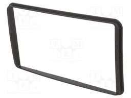 Radio mounting frame; Suzuki; 2 DIN; black
