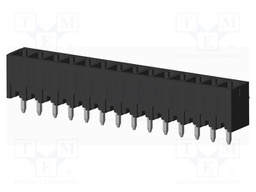 Connector: pluggable terminal block; socket; male; on PCBs
