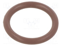 O-ring gasket; FPM; D: 2mm; Øint: 12mm; brown; -20÷200°C