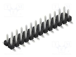 Connector: pin strips; pin header; male; PIN: 26; 2.54mm; SMT; 2x13