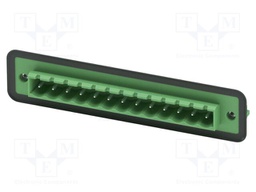 Feed-through header, nominal cross section: 2.5 mm?, color: 