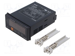 Counter: electronical; LED; pulses/speed/time; 100÷240VAC