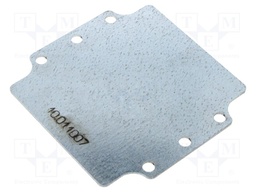 Mounting plate; steel; AL-1212-8