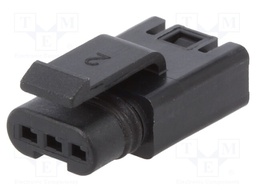 Plug; Connector: wire-wire; FLH; PIN: 2; female; Type: w/o contacts