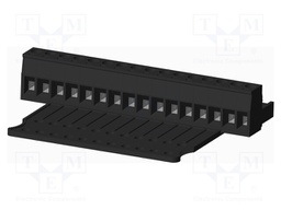 Connector: pluggable terminal block; plug; female; straight; 5mm
