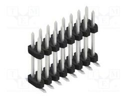 Connector: pin strips; pin header; male; PIN: 16; 2mm; SMT; 2x8; 100V
