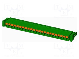 Connector: pluggable terminal block; plug; female; straight; 12A