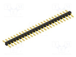 Connector: pin strips; pin header; male; PIN: 24; 2.54mm; SMT; 1x24
