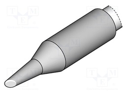 Tip; conical sloped; 1.3mm; longlife; for soldering station