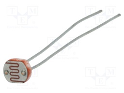 Photoresistor; 100mW; 16÷50kΩ; 560nm; Mounting: THT; 150VDC