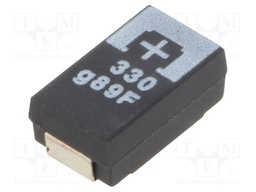 Capacitor: tantalum-polymer; 330uF; 4VDC; TPF; SMD; ±20%; -55÷105°C