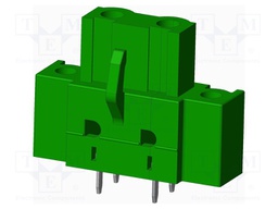 Connector: pluggable terminal block; socket; female; straight