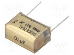 Capacitor: paper; 100nF; 500VAC; Pitch: 20.3mm; ±10%; THT; 1kVDC