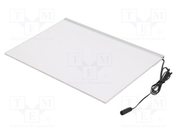 Lamp: LED light panel; Lumaire Basic; PMMA; 4000(typ)K; Size: B4