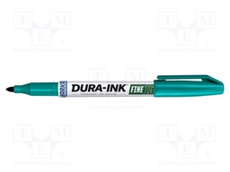 Marker: permanent marker; green; 2mm; Dura-Ink 15; Tip: round