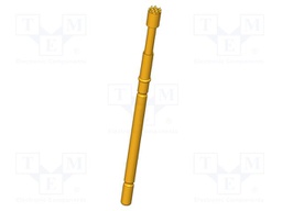 Test needle; Operational spring compression: 4mm; 8A; Ø: 2mm; 5N