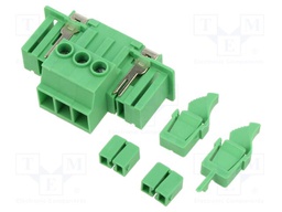 Pluggable terminal block; 7.62mm; ways: 4; straight; socket; male