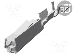 Contact; female; 0.2÷0.6mm2; tinned; crimped