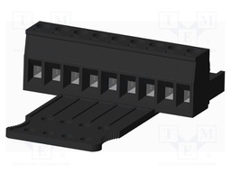 Connector: pluggable terminal block; plug; female; straight; 5mm