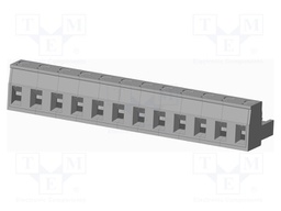 Connector: pluggable terminal block; plug; female; straight; grey