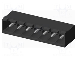 Connector: pluggable terminal block; socket; male; on PCBs