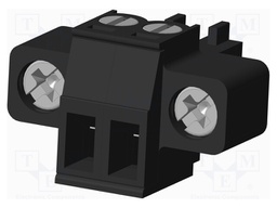 Connector: pluggable terminal block; plug; female; straight; 300V