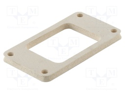 Han M 6 Gasket 5 mm, neoprene light grey