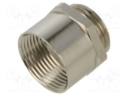 Thread adapter; PG16; M20; brass; Plating: nickel; EPIC®; 24mm