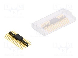 Connector: pin strips; pin header; male; PIN: 28; 2mm; SMT; 2x14