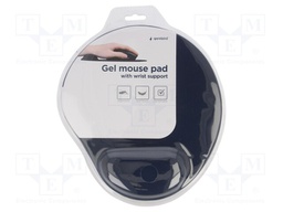 Mouse pad; blue; Features: gel; 220x240x4mm