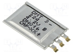 Supercapacitor; SMD; 220mF; 4.2VDC; ±20%; 21x14x2.2mm; 10A; EDLC