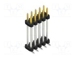Connector: pin strips; pin header; male; PIN: 10; 2mm; SMT; 2x5; 100V
