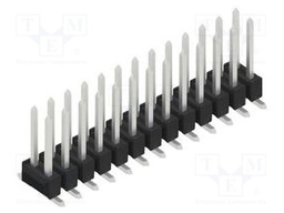Connector: pin strips; pin header; male; PIN: 26; 2.54mm; SMT; 2x13