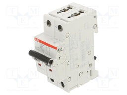 Circuit breaker; 400VAC; 400VDC; Inom: 50A; Poles: 2; Charact: C