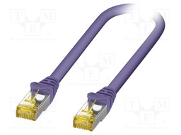 Patch cord; S/FTP; Cat 6a; RJ45 plug,both sides; stranded; Cu