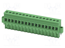 PCB connector, nominal cross section: 2.5 mm?, color: green,