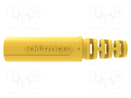Laboratory connector: 4mm banana; socket; 30VAC; 60VDC; 32A; Ø: 4mm