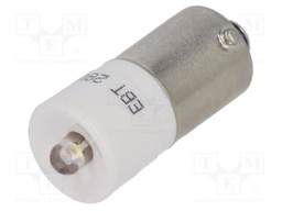 LED lamp; white; BA9S; 28VDC; 28VAC