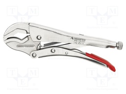 Pliers; locking; Pliers len: 250mm; Grip capac: 0÷36mm