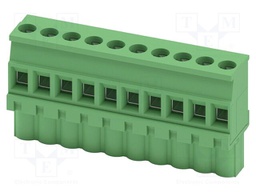PCB connector, nominal cross section: 2.5 mm?, color: green,