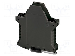 Enclosure base; with terminals; black; UL94V-0; ME 22,5; Y: 99mm